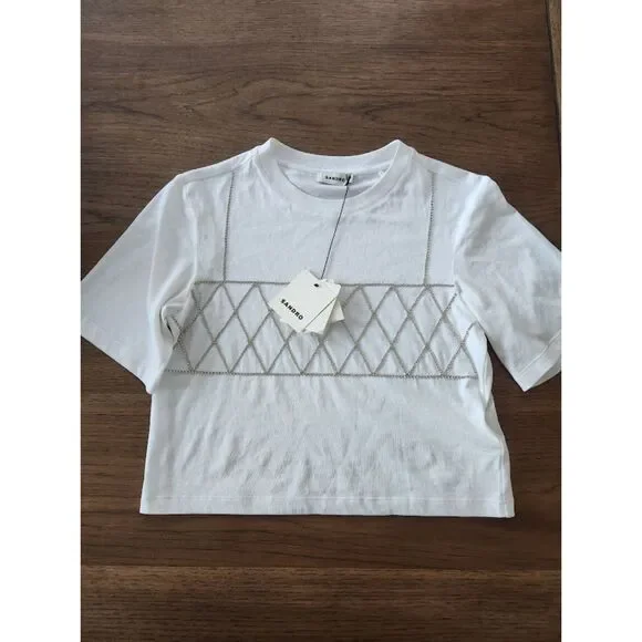 Sandro Diamond Top‎ | Size 0 - Picture 4 of 12